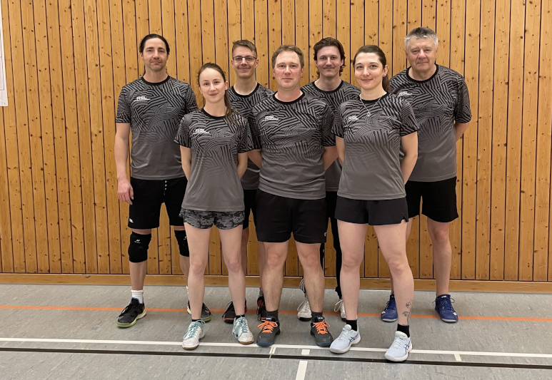 Bild 1. Mannschaft Badminton