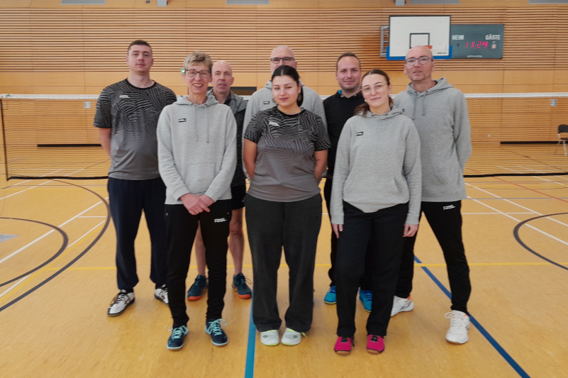 Bild 2. Mannschaft Badminton